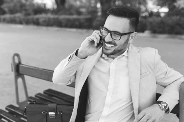 Fair Lakes Family Cosmetic Dentistry Man Nice Smile Outdoors