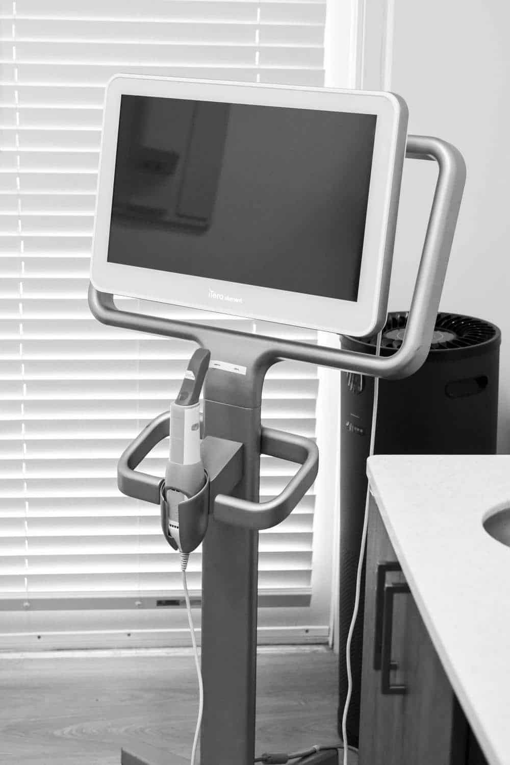 black and white advanced dental technology