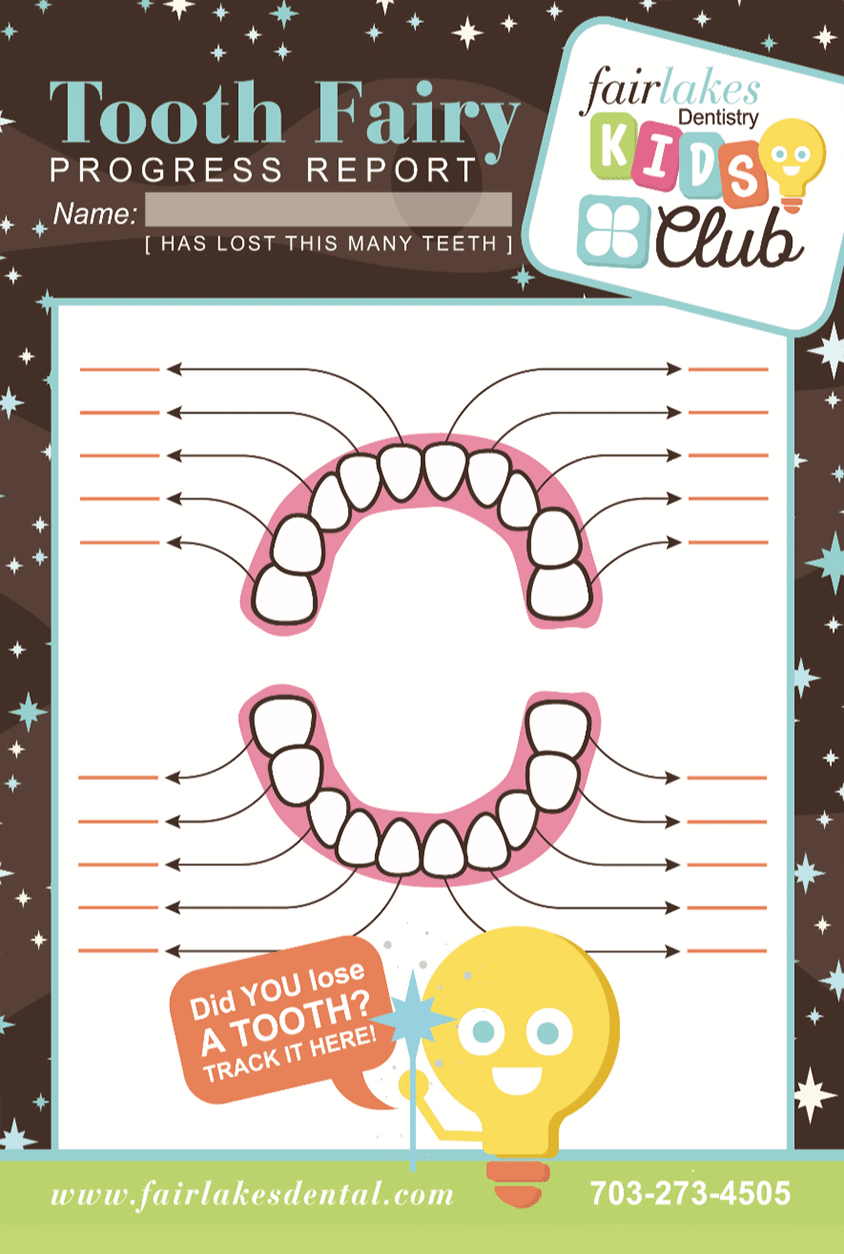 tooth chart fair lakes dentist